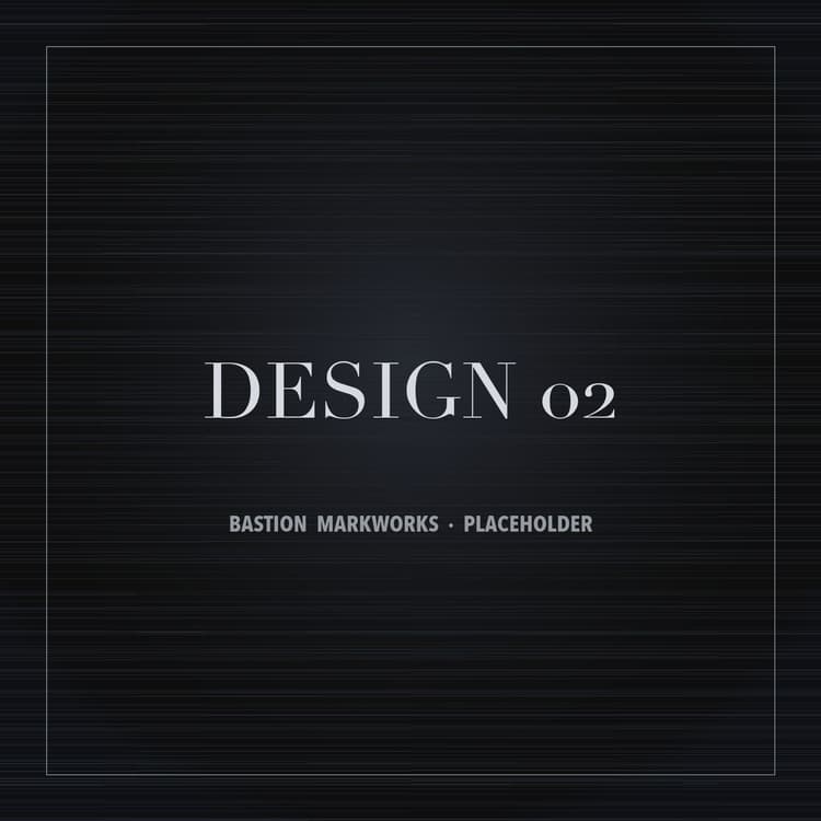Request a custom engraving · Bastion Markworks